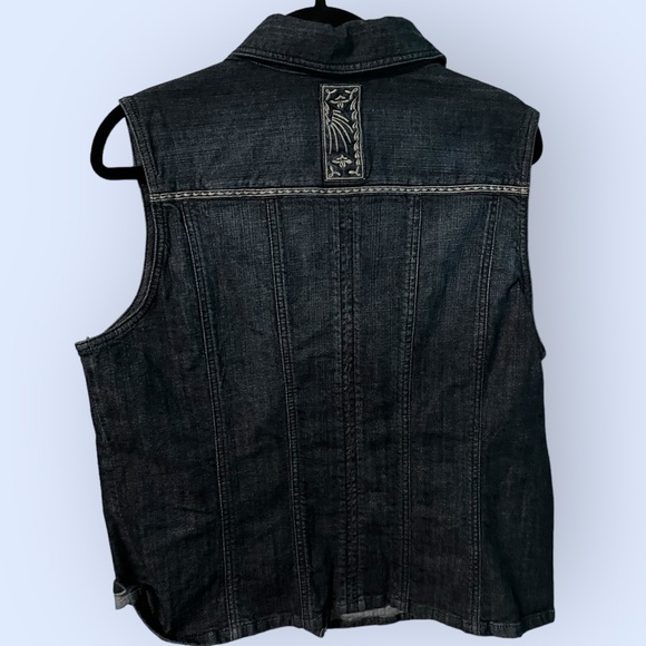 Chico’s Denim Vest - Picture 2 of 6